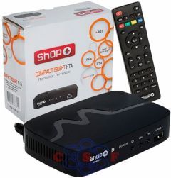 Conversor Digital Terrestre e Gravador SHOP+ Compact ISDB-T FTA sem HDMI