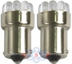 Lâmpada Automotiva Led Branco 12V Teslla TL67 Kit Ultra White 2 peças