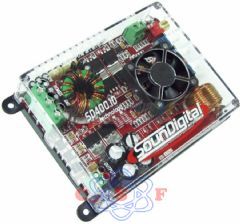 Módulo Amplificador de Potência SounDigital SD400.1D 1 Canal 2 Ohms