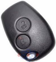 Capa Controle Telecomando Chave Canivete renault Logan Sandero Duster Clio Preto 2 Botes cod 133