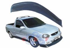 Defletor/Calha Acrílica de Chuva Corsa Hatch 94/2001 e Pick-Up Corsa 94/2003 2 Portas TG Poli 23.002