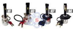 Kit Lmpada Farol Leds Seven Parts H7 6000K 4200 Lumens Nano Small sem Ventoinha 12 a 20 Volts SPLE0007