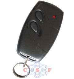 Controle Remoto Transmissor Copiador Premier 3 Botes Preto (saw) Porto PPA Garen Rgc Intelbras etc. Frequncia 433,92