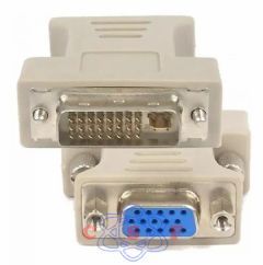 Adaptador DVI Macho x VGA Fmea