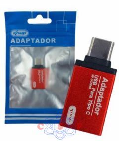 Adaptador OTG Usb Fêmea + Tipo c Knup