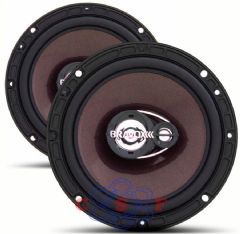 Alto Falante Bravox 6" TR6 P Triaxial 70W RMS Kit duas peças