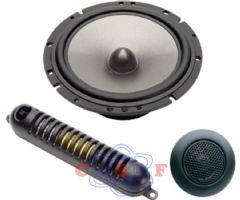 Alto Falante Bravox Kit Duas Vias 6" CS60U 60W RMS