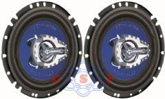 Alto Falante H-Buster 6" Triaxial universal BSTU-634 45W RMS Kit duas peças