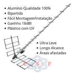 Antena Digital UHF YAGi HDTV Toda Banda com Maior Ganho da categoria Prohd-1118