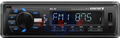 Auto Rádio Sunfire YF-3 USB/AUX/MP3/WMA Player e Rádio FM Frente Destacável