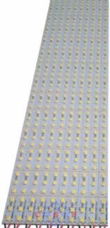 Barra de Aluminio com 72 Leds 5050 Branco Frio com 1 metro