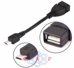 Cabo Extensão OTG Usb Femea 15cm