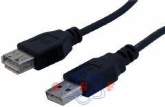 Cabo Extensão Usb Macho + Usb Femea 1,5mts