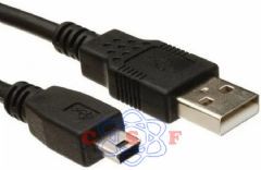Cabo Usb + Plug V3 1,3 m usar carregador Radio Celular e Gps