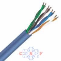 Cabo de Rede LAN Cat 5E aZUL uso Interno CHIP SCE por Metro