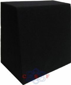 Caixa Selada Lurecar Saveiro Box 1x10" Carpete Preto