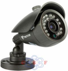 Câmera Hs Digital Infra Red Tecvoz CBHS2 Bullet 25Mts Lente 2.8 1/3 700 TVL