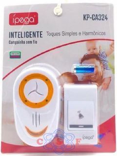 Campainha Inteligente sem fio e longo alcance Ípega KP-CA325