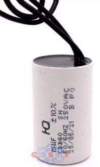 Capacitor VCA P/ Motor Porto 15uf x 250 VCA 50/60HZ