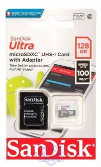 Cartão SD SanDisk Ultra 128 GB Micro SD XC UHS-I