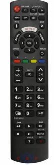 Controle Remoto TV Panasonic Netflix Led Smart SKY 8058