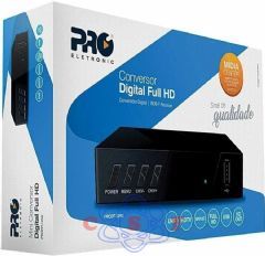Conversor E Gravador Digital Pro Eletronic PRODT-1250