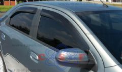Defletor/Calha Acrílica de Chuva Cobalt 2012/2013 4 Portas TG Poli 23.020