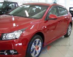 Defletor/Calha Acrílica de Chuva Cruze Hatch 2011/2013 4 Portas TG-Poli 23.021