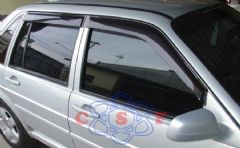 Defletor/Calha Acrílica de Chuva Santana 99/2006 e Quantum 00/2002 4 Portas TG Poli 22.007