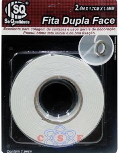 Fita Dupla Face Branca 2,71Metro x 11mm