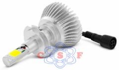 Kit Lâmpada Farol LED H16 32W 12Va24V 6000K 3200 Lumem SPLE6010
