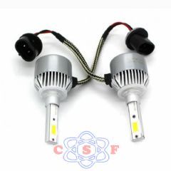 Kit Lâmpada Farol Ultra Led Gold ORPARTS H27 40W 12V/24V 6000K 6000 Lumens