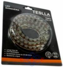 Mangueira Led Teslla TLM01 Branco 12Volts 24Cm 24 Leds