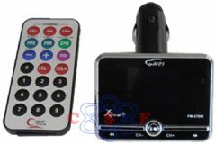 Modulador Transmissor FM com Bluetooth entrada para Pen Drive Cartão SD
