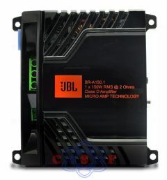 Módulo Amplificador de Potencia Digital Jbl Br-a 150.1 Canal 150w Rms 1X150 Watts 20 a 90HZ Mono