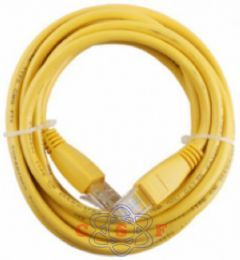 Patch Cord/Cabo de Rede CHIP SCE CAT 6e - 5 metros amarelo