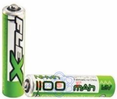 Pilha Palito Flex AAA 1,2Volts 1100 MHA Kit 2 Peças