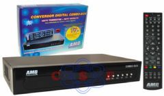 Receptor e Conversor Digital HDTV Terrestre + HDTV Satelite Combo Box American Bird