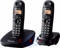 Telefone sem fio Panasonic KX-TG3612 2.4 GHz com 1 ramal
