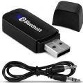 Adaptador Bluetooth para Carro Microfone Wireless com Conexo Entrada P2 Alimentao Usb