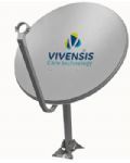 Antena Parablica Vivensis 60cm - Banda KU + LNB Simples