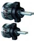 Kit Lmpada Farol Led R8 CREE HB4 50W 12V a 24V 6000 Lumens 6500K com Canceler