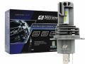 Kit Lampada H4 Ultra Led Compact Tiger Auto 12 Volts 5000 Lumens 6000K 55 Watts ZES Cooler Integrado